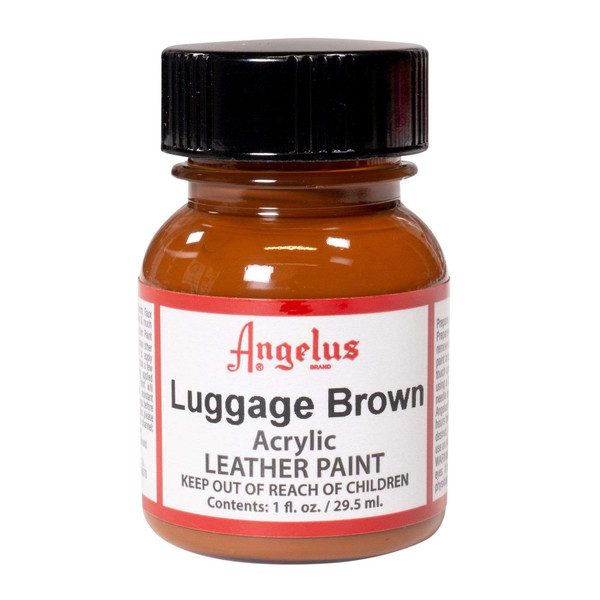 6-720274.SLC.01.jpg Angelus Acrylic Paint - Luggage Brown 1oz. Image